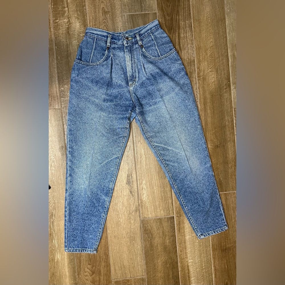 Vintage Lee Pleated High Rise Women's Jeans